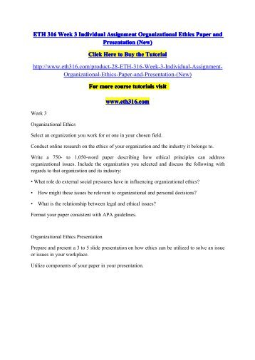 individual assignment ethics essay individual assignment ethics essay